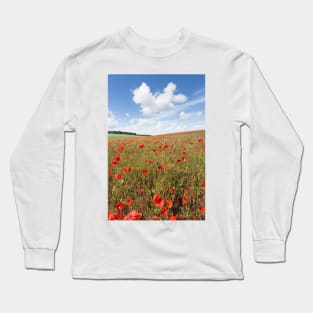 Norfolk Poppy Field Long Sleeve T-Shirt